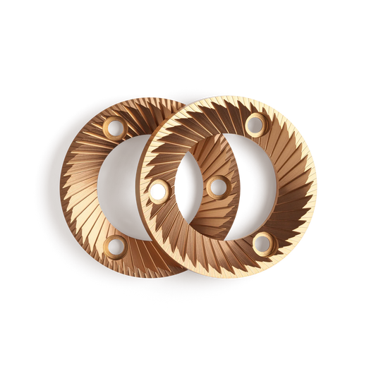 SSP Red Speed Coated 64mm MP Flat Brew Burrs - SSP Red Speed Coated 64mm MP Flat Brew Burrs - Red Speed | Fellow