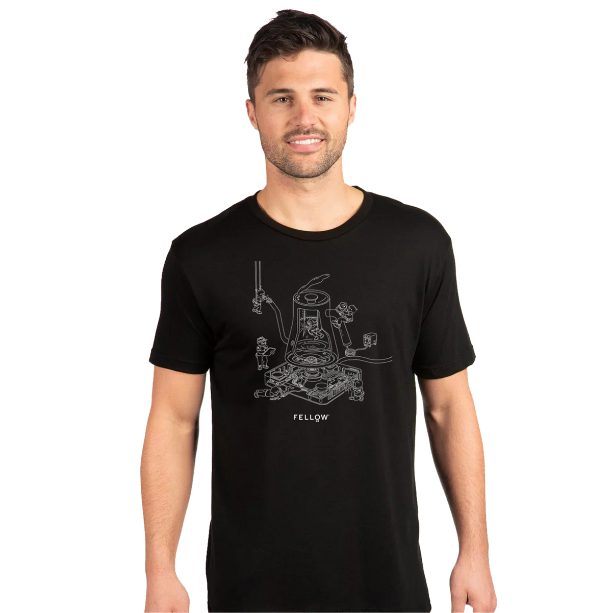 Fellowversary Graphic Tee - Fellowversary Graphic Tee - S / Black | Fellow