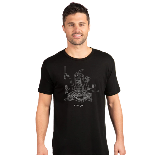 Fellowversary Graphic Tee - Fellowversary Graphic Tee - S / Black | Fellow
