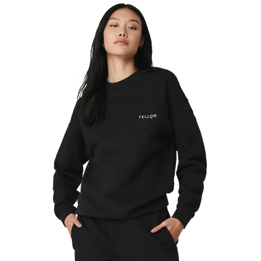 Fellow Logo Black Crew - Fellow Logo Black Crew - S / Black | Fellow