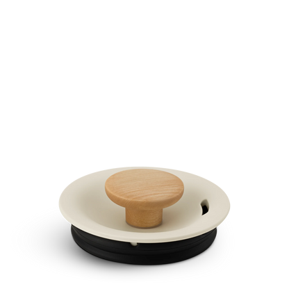 Stagg EKG Lid with Lid Pull - Stagg EKG Lid with Lid Pull - Stagg EKG Pro / Sesame + Maple | Fellow