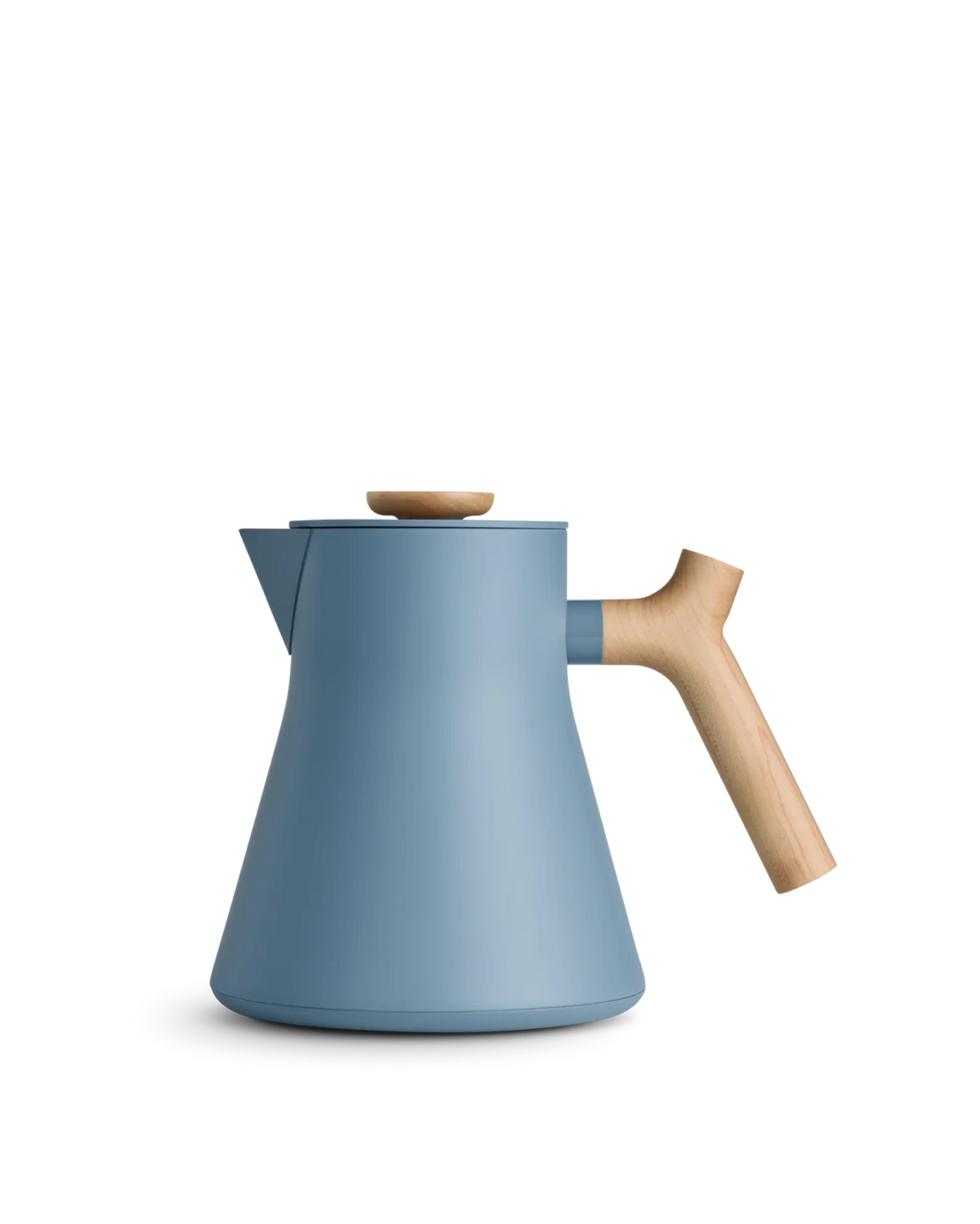 Fellow Corvo EKG Electric Kettle Body in Hazy Blue + Maple, fits your EKG base.